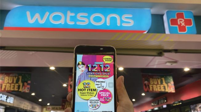 Watsons Beri Promo Berbagai Produk di Harbolnas 12.12, Cek Daftarnya