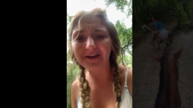 Mabuk Berat, Seorang Turis AS Terbangun Tunggangi Kuda dan Masuk ke Hutan