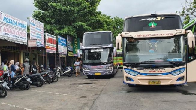 Berpenumpang 90 Persen Kapasitas, Dua Bus Pariwisata Diputar Balik Saat Masuk Sleman
