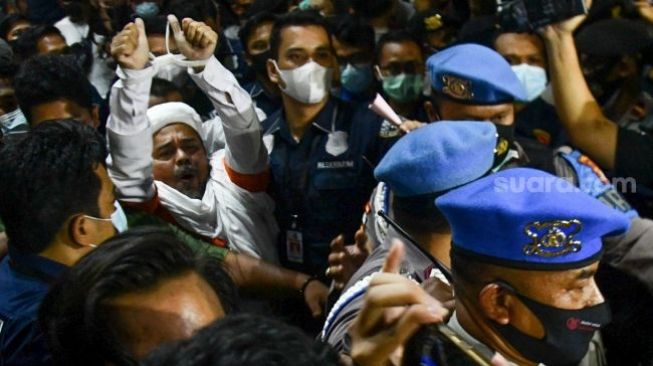 FPI Bogor Siap Mati Jika Rambut Habib Rizieq Rontok karena Dizalimi