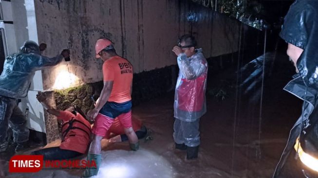 BPBD Magetan Ungkap Penyebab Banjir, Akibat Saluran Dangkal dan Hujan Lebat