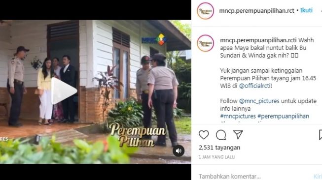 Sinetron Perempuan Pilihan [Instagram/@mncp.perempuanpilihan.rcti]