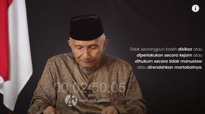 Nyai Tagih Janji Amien Rais: Jalan Kaki Yogya-JKT atau Minta Maaf ke Jokowi