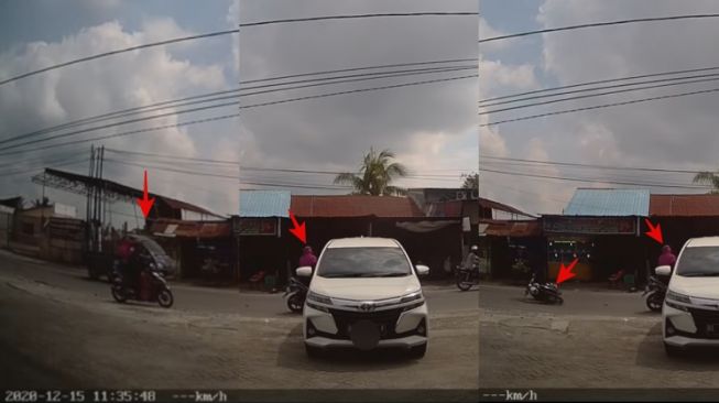 Viral Adu Banteng Honda Vario Lawan Honda Scoopy, Sebabnya Bikin Geregetan