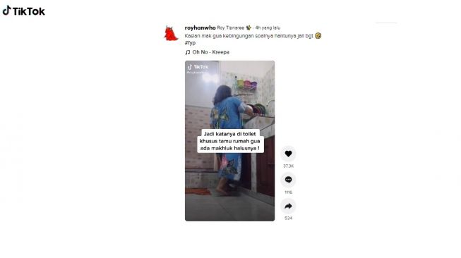 Aksi tikus jail. [Tiktok]