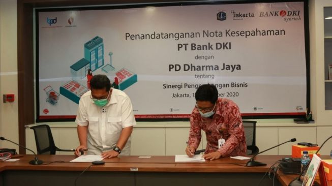 Unit Usaha Syariah Bank DKI Dukung Layanan Perbankan PD Dharma Jaya