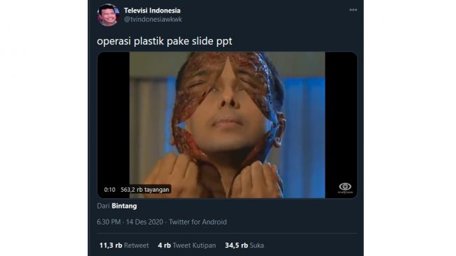 Kocak! Editing Sinetron ini Seperti Transisi PPT