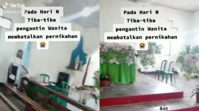 Viral Pengantin Wanita Batalkan Pernikahan, Padahal Acara Sudah Siap