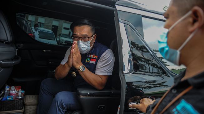 Minus Sahrul Gunawan, Ridwan Kamil Lantik 5 Pasangan Kepala Daerah di Jabar