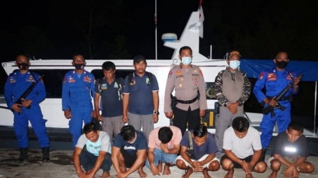 Polisi Tangkap 6 Nelayan di Aceh, Diduga Rusak Lingkungan