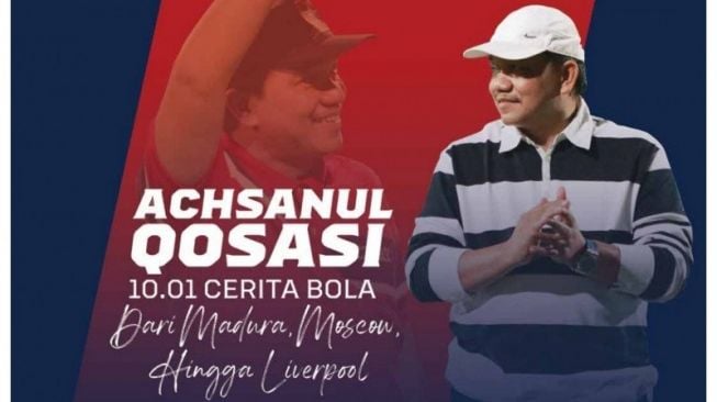 Cover buku otobiografi Presiden klub Madura United Achsanul Qosasi. (ANTARA/HO/Achsanul Qosasi)