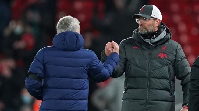 Liverpool Vs Tottenham: Apa yang Dikatakan Mourinho Hingga Klopp Tertawa?