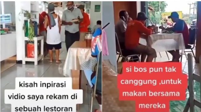 Viral! Bos Ajak Makan Karyawannya di Restoran, Warganet: Sudah Seharusnya