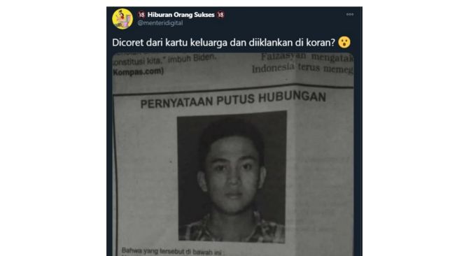 Pria Ini Dicoret dari Kartu Keluarga, Gegara Dianggap Menyusahkan