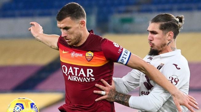 AS Roma vs Torino, Serigala Ibukota Menang 3-1