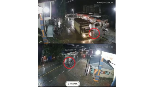 Rekaman CCTV, seorang ayah tega lindas anak hingga meninggal di Aceh (instagram.com/nenk_update)