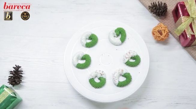 Resep Kue Kering Natal, Green Tea Cookies