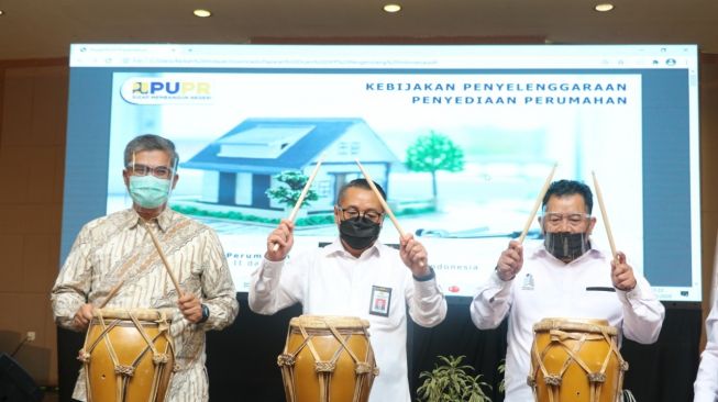 kegiatan Musyawarah Naional Khusus dan Rapat Kerja Nasional Pengembang Indonesia (PI) yang dilaksanakan di Tangerang, Banten. (Dok : PUPR). 