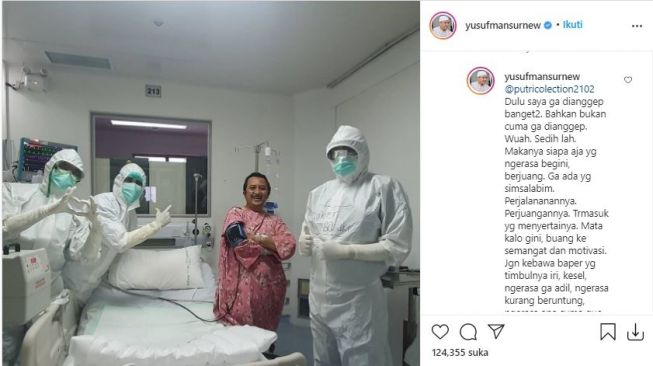 Balasan komentar Ustaz Yusuf Mansur. (Instagram/@yusufmansurnew)