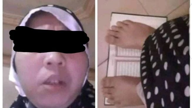 Satpol PP Datangi Rumah Wanita Berjilbab Injak Al Quran di Kampung Udik