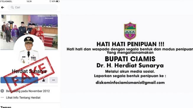 Bupati Ciamis Minta-minta Uang di Facebook, Ini Faktanya!