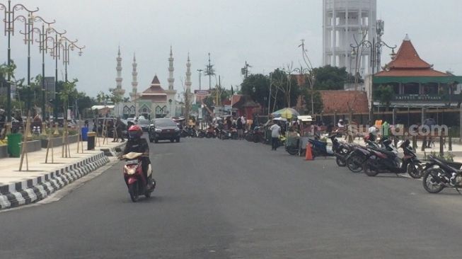 Cegah Klaster Corona, Sejumlah Jalan di Kota Tegal Ditutup saat Tahun Baru