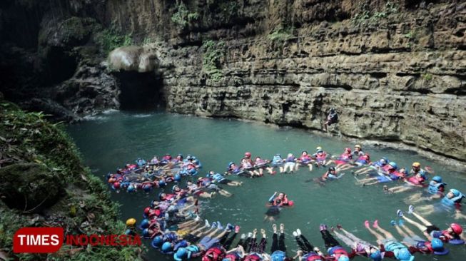 Meski Cuaca Buruk, Wisata Green Canyon Pangandaran Tetap Diminati Wisatawan