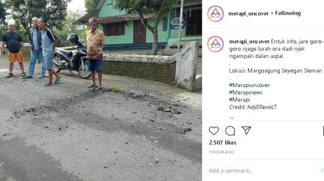 Diduga Calon Lurah Jagoan Kalah, Sekelompok Pendukung Rusak Jalan di Sleman