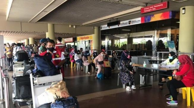 Larangan Mudik di Cabut, Bandara Hang Nadim Batam Kembali Ramai