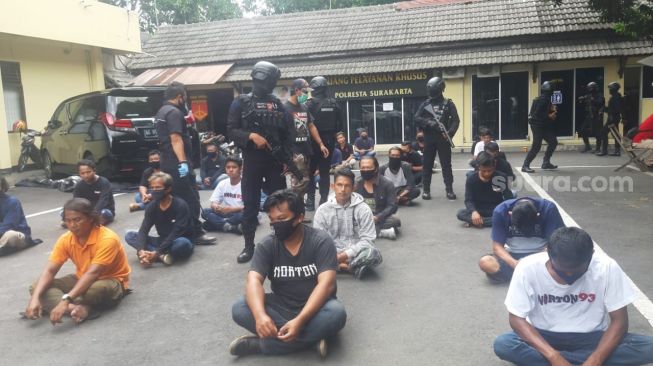 Ini Motif Puluhan Preman yang Digulung Polisi Usai Geruduk Bank di Solo