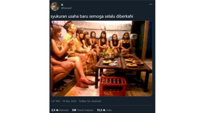 Beredar Foto Syukuran Dikelilingi LC, Diduga Digelar di Ruang Karaoke