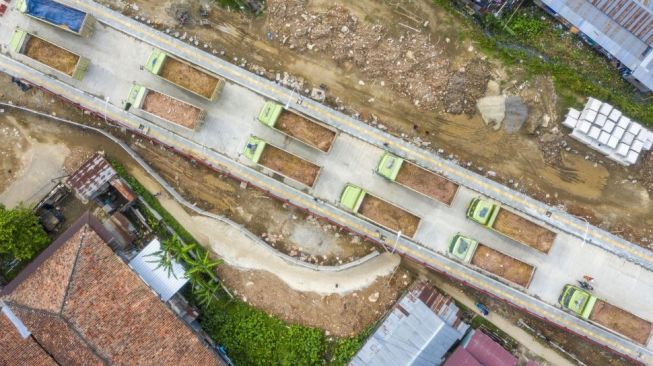 Jembatan Musi VI Palembang jalani uji beban [ANTARA]