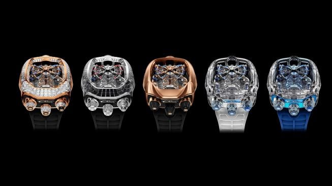 Jam tangan mewah produksi Bugatti (Carscoops)