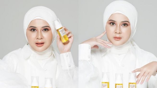 Kesha Ratuliu Rilis Produk Skincare Anti-Radiasi Sinar Biru Gadget (Dok. Saffreskin)