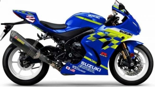 Deretan motor Suzuki edisi spesial juara MotoGP. (rideapart.com)