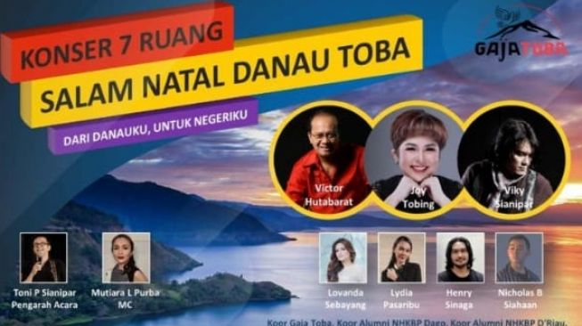 Konser 7 Ruang, Salam Natal Danau Toba [istimewa]