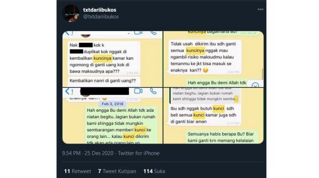 Lupa Kasih Kunci, Penguni Indekos ini Malah Dimarahi sampai Dikatakan...