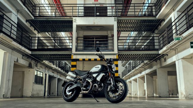 Ducati Scrambler 1100  Dark Pro. Sebagai ilusrasi produk [Ducati].
