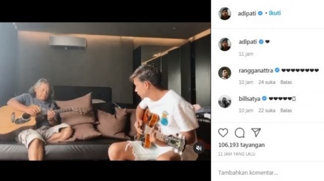 Unggahan Adipati Dolken [Instagram/@adipati]