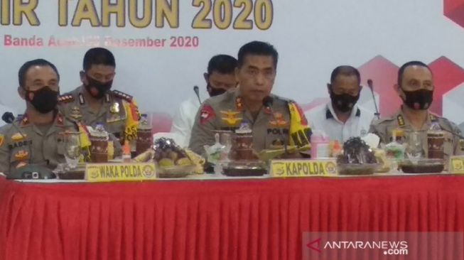 Sepanjang 2020, Polda Aceh Tangani 1.543 Kasus Narkoba