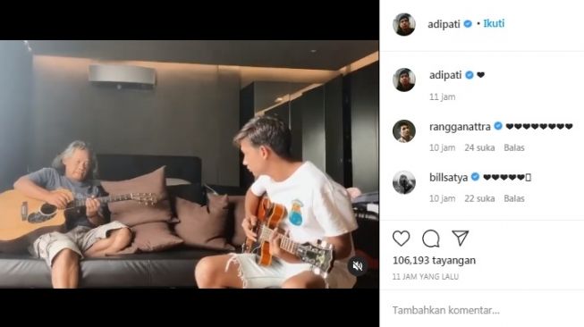 Unggahan Adipati Dolken [Instagram/@adipati]