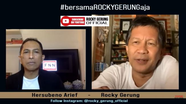 Ribka PDIP Tolak Vaksin, Rocky Gerung Beri Pendapat Menohok