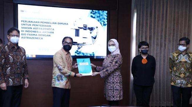 Indonesia Kerja Sama dengan Novavax dan AstraZeneca. (Rilis)