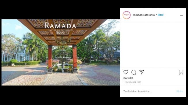 hotel di Solo - Ramada Suites by Wyndham Solo (instagram @ramadasuitessolo)