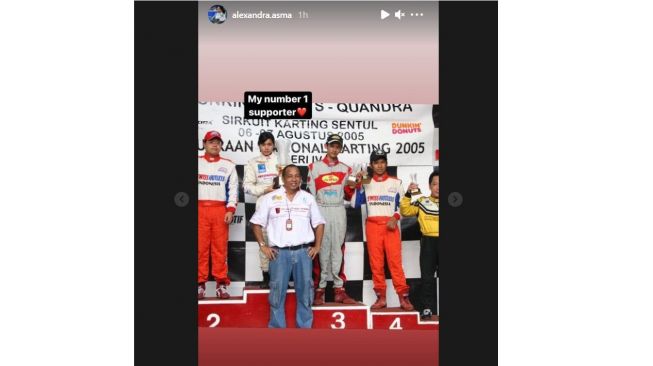 Legenda balap Indonesia Alex Asmasoebrata meninggal dunia hari ini (Instagram)