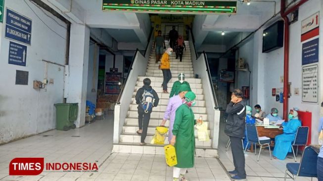 Pasar Besar Madiun Tutup Tiga Hari, Pedagang Wajib Rapid Test