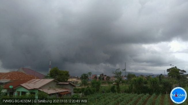 Gunung Sinabung Erupsi Lagi, Statusnya Kini Siaga