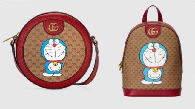 Koleksi GUCCI berkolaborasi tokoh Doraemon [gucci.com]