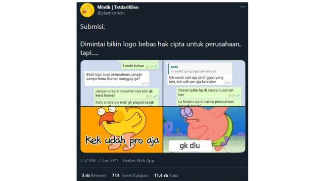 Viral Desainer Patok Harga Mahal, Pelanggan: Kayak Pro Aja!