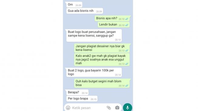 Kisah desainer dikatai tak pro lantaran beri harga mahal (twitter.com/plastikmicin)